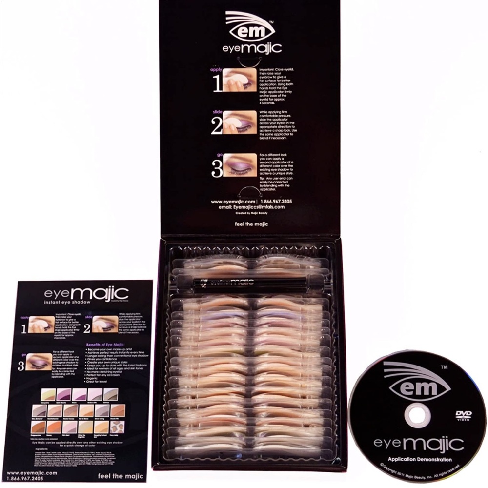 Eye Majic Instant Eyeshadow-no eyeliner